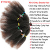 Afro Kinky Curly Hair Bulk Synthetic 12inch Ombre Marley Twists Braiding Hair #1B 4 27 30 33 99J Green Ombre Purple Brown Colors