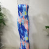 Spring And Summer Dresses For Women Chest Wrap Printed Off Shoulder Bandage Slim Sexy Long Dress 2023 New Fashion party MsChuh