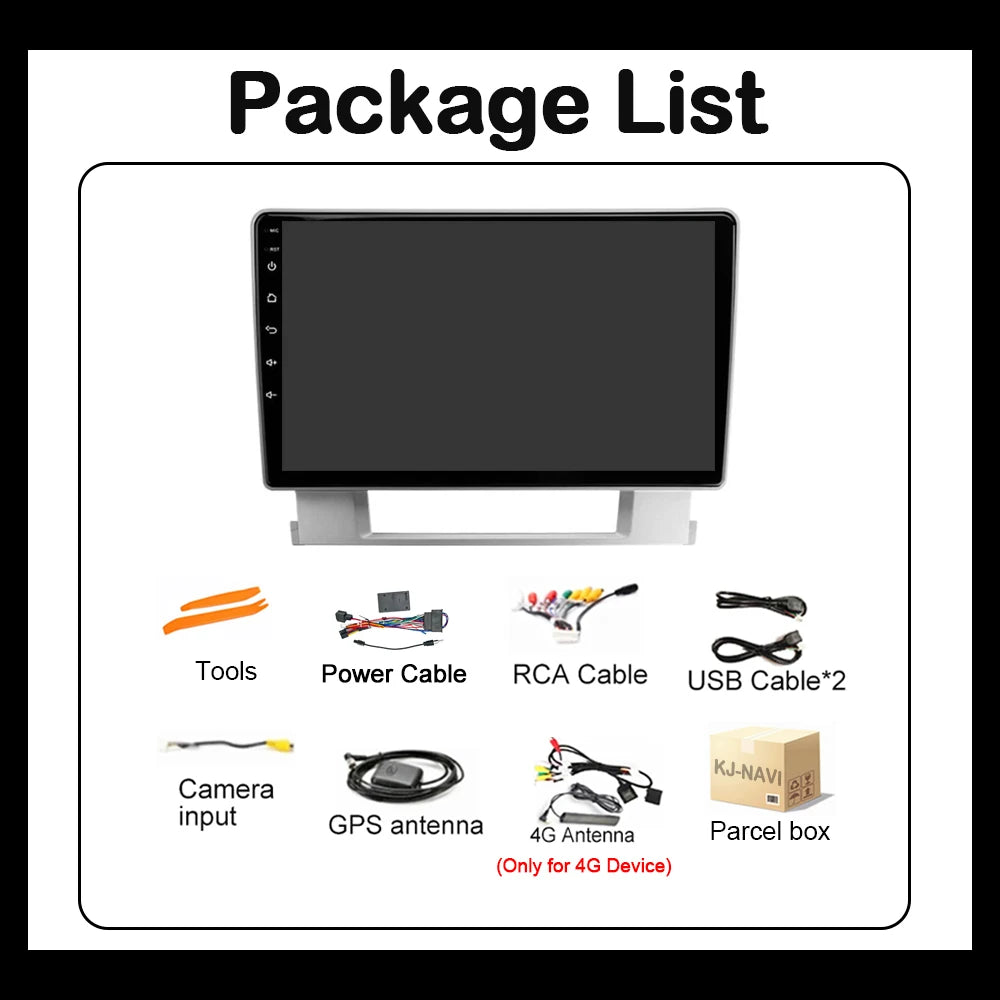 Android OS GPS Navi 9 '' Car Radio Multimedia Player WiFi Carplay for Buick Excelle 2 2009 - 2015 Opel Astra J 2009 - 2017