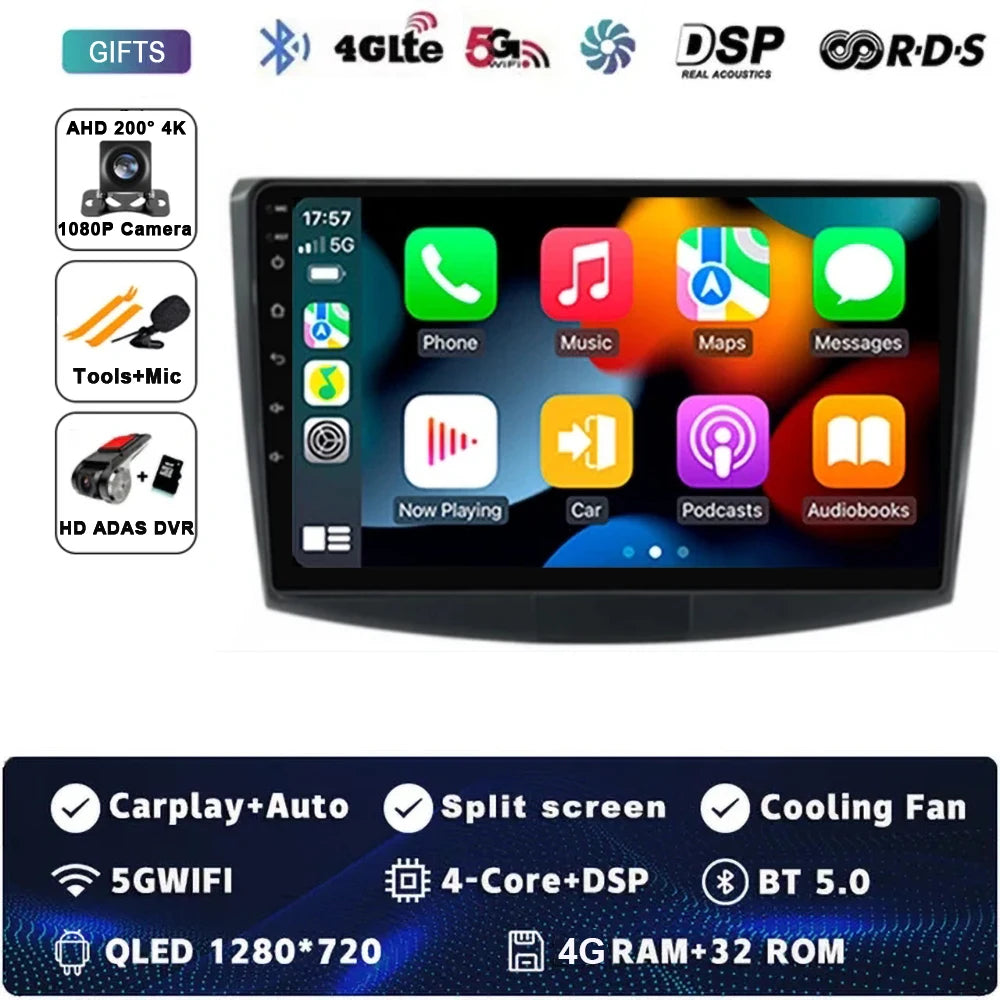 Android 14 For Volkswagen VW Passat B6 B7 CC 2007-2016 Carplay Radio Multimedia Player Auto Car Radio WIFI 4G GPS DSP48EQ 2din
