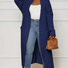 Plus Size Fall and Winter New 2023 Women's Solid Color Cardigan, Casual Knit Cardigan with Pockets Commuter Style Sweater XL-5XL