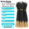 Human Hair Dreadlocks Loc Extensions Kinky Straight 100% Human Hair Dreadlocks Extensions 100% Human Hair Dreadlock Extensions