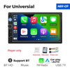 2DIN MP5 Video Player 7'' Universal Car Radio Multimedia Support Bluetooth USB TF FM Carplay Android Auto Touch Stereo Autoradio