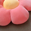 Stuffed Six Petal Flower Cushion Girly Room Decor SunflowerSetting for Kids Bedroom Seat Pillow Pillow Bay Window Pink Flower