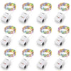 With battery 20 Pack String Fairy Lights Silver Copper Wire Battery Powered Decorations Lights For Wedding Party Christmas Decor