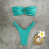 Micro Bikini Push Up Women Swimsuits 2024 Sexy Female Swimwear Brazilian Bikini Set Thong Biquini Swim Suits Solid Beachwear