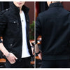 mens cargo jackets New Fashion bomber jacket mens wear simple British style Warm Windproof Jacket and coat baseball jacket male