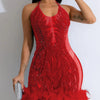Sexy elegant black white slip sequin summer dress women birthday party club dress see through mesh midi evening dresses vestido