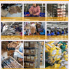 Handmade Dreadlocks Hair Extensions 24Inch Soft Crochet Dreadlock Braids Hair Synthetic Faux Locs Braids Hair For Women And Men