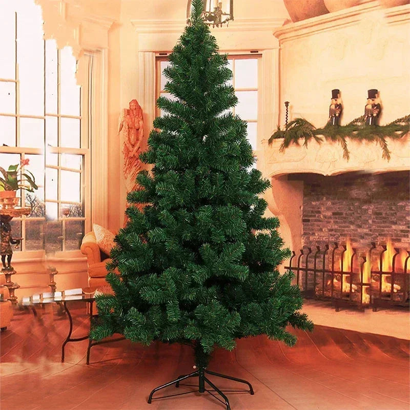 PVC Christmas Tree Encrypted  Artificial Fir Decorative Tree Indoor and Outdoor Christmas Atmosphere Decoration Pieces 0.9m~3m
