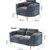 Modern fancy Living Room Sofas designer Green Floor Armchair Sofas Sets Lounge Sectional Divani Da Soggiorno Bedroom Furniture