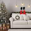 Santa Claus Legs Hanging, Christmas Tree Plush Decor, Santa Claus Elf Leg Christmas Decorations for Xmas Hanging Ornaments