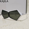 Oversized Square Punk One-piece Sunglasses Women 2024 Luxury Brand Big Frame Shield Sun Glasses For Ladies Wrap Eyewear Goggle