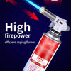 Portable Metal Flame Gun Butane Gas Welding-Burner Welding Gas Burner Flame Gas Torch Flame Gun Blow for BBQ Camping Cooking