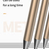 DELI Metal Sign Pen 0.5mm Gel Ink Pens Golden Silver Color Metallic Writing Pen Office Supplies