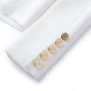 9 Colors Factory Customize Luxury Quality Classic Style Office White Black Women Pocket Blazers with Blet