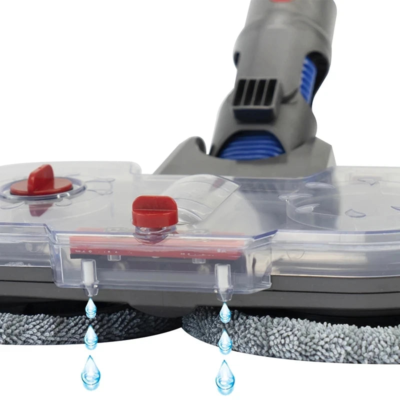Electric Mop Head Kit For Dyson V7 V8 V10 V11 V15Gen5 Vacuum Cleaner Part Mop Attachment With Water Reservoir Cleaning Rag Cloth