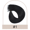 Straight I Tip Hair Extensions 12-26inch Human Hair Remy Fusion Hair Extensions 50pcs/ Set Keratin Capsule Brown Blonde Color