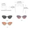 GCV Brand new Women 2 In 1 Polarized Sunglasses Anti blue light glasses butterfly frame multifunctional Medical applicability