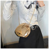 Golden Acrylic Women Hobo Bags Luxury Designer Clear Beach Handbags Dinner Party Wedding Round Top Handle Evening Clutch Purse