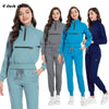 Hospital Medical Uniforms Nurse Suit Women Solid Color Dentistry Operating Room Scrub Set Two-piece Pet Grooming Doctor Workwear