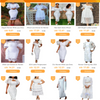 Elegant Women White Lace Dress Puff Sleeve Embroidery Pencil Dress Large Size 4XL Ladies Wedding Birthday Dinner Evening Clothes