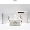 Luxury Designer Bags with High Quality Alligator Printing Leather and Delicate Metal Design Women's Portable Shoulder Bag