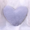 Faux Rabbit Fur Heart Pillow Decorative Pillows Plush Love Heart Shaped Fluffy Throw Pillow Cushion Valentine's Day Gifts 12/17"