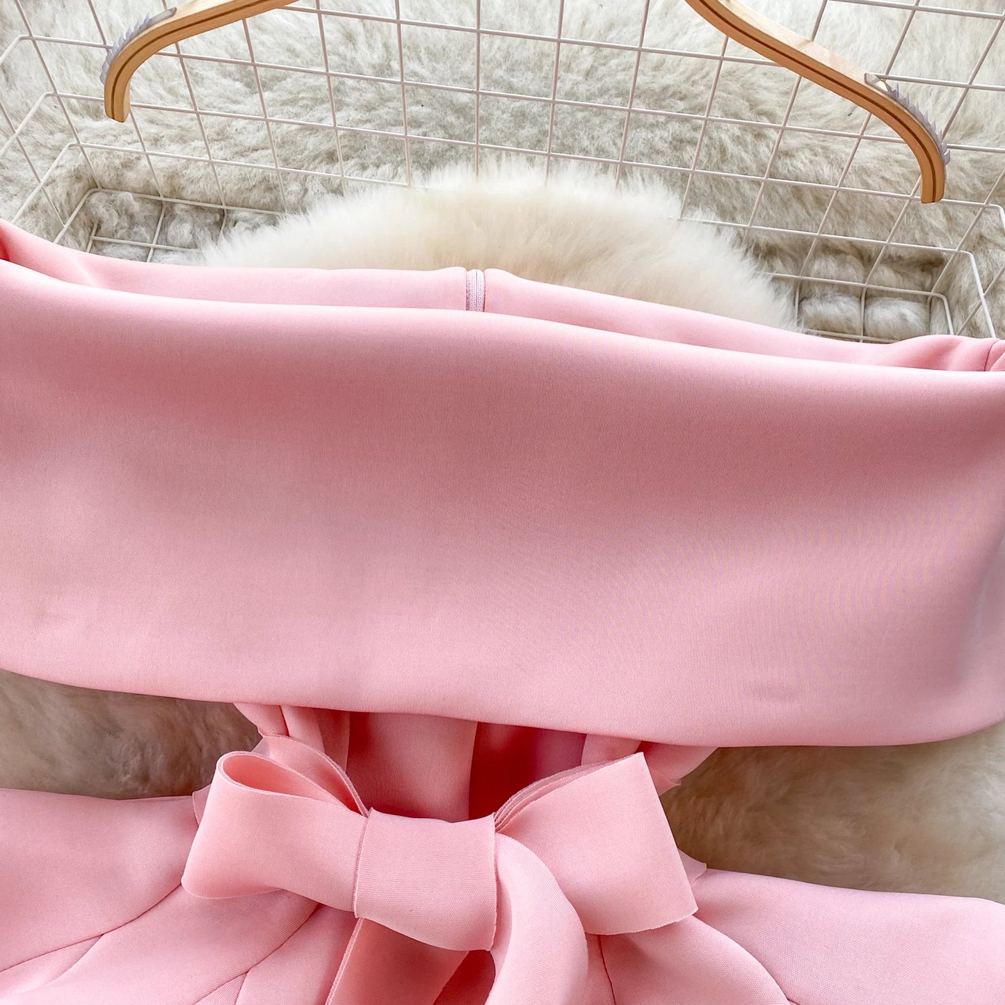 Women Vintage Two Pieces Skirt Sets Women Long Sleeve Sexy Slash Neck Bandage Ruffle Blouse Top and High Waist  Hip Wrap Skirt