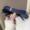 New Women Fashion Y2k Sunglasses Women's Vintage Integrated Surround Sun Glasses Lady UV Protective Eyewear UV400 Oculos De Sol