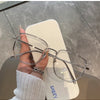 Transparent Computer Glasses Frame Women Men Anti Blue Light polygon Eyewear Blocking Glasses Optical Spectacle Eyeglass