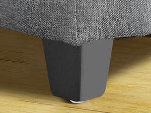 Redlife 47.8'' Storage Ottoman, Folding Storage Bench Footrest Stool w/ Flipping Lid Safe Hinge for Living Room Bedroom Entryway