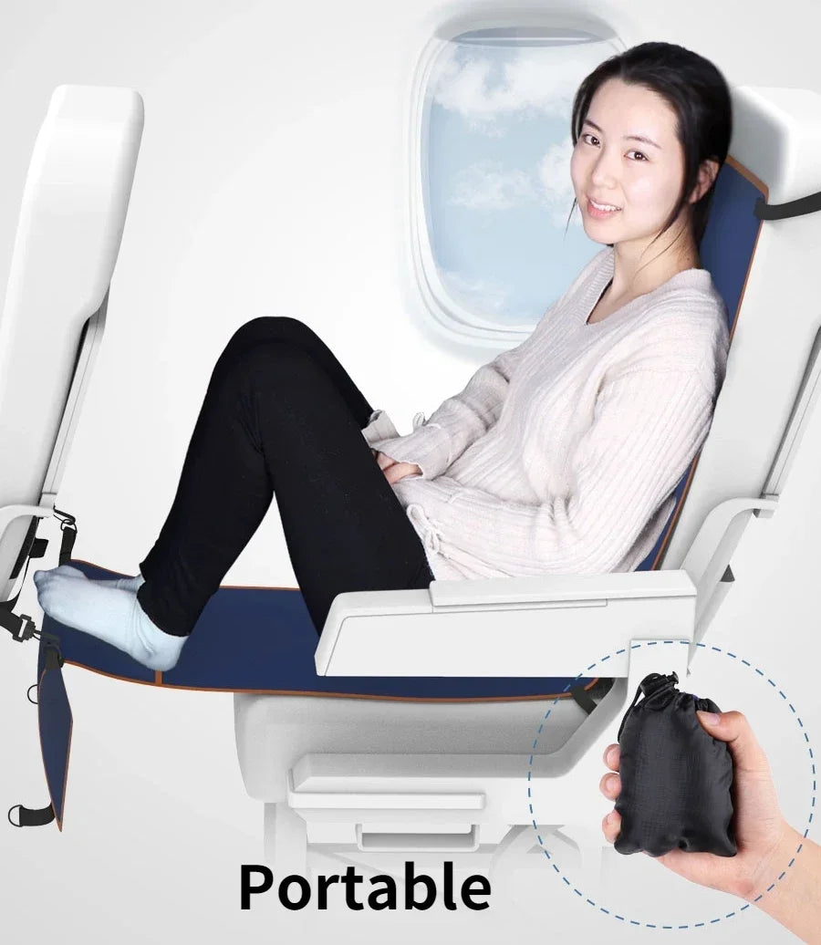 Car Travel Bed Childen And Adults All Can Use Sit On A Long Distance Plane To Sleep Foot Bike Baby Travel Hammock Accessories