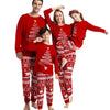 Christmas Family Matching Pajamas Set 2025 Mom Dad Kids Elk Print 2Pcs Clothes Baby Romper Family Look Soft Sleepwear Xmas Gift