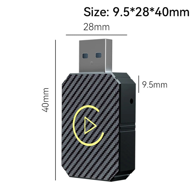 2 In 1 Carplay Box Android Auto Wireless Carplay Converter Car Android Smart Box Wireless Adapter Car Adapter