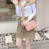 2023 Tassel Small Messenger Bag For Women Trend Lingge Embroidery Camera Female Shoulder Bag Fashion Chain Ladies Crossbody Bags