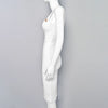 BEAUKEY Summer White Rhinestone Bandage Evening Dress Women Luxury Maxi Spaghetti Strap Red Club Celebrity Evening Party Vestido