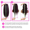 250 Density 360 Full Lace Wigs 100% Human Hair Glueless Pre Plucked Brazilian Straight 13x6 Hd Lace Frontal Wig For Women