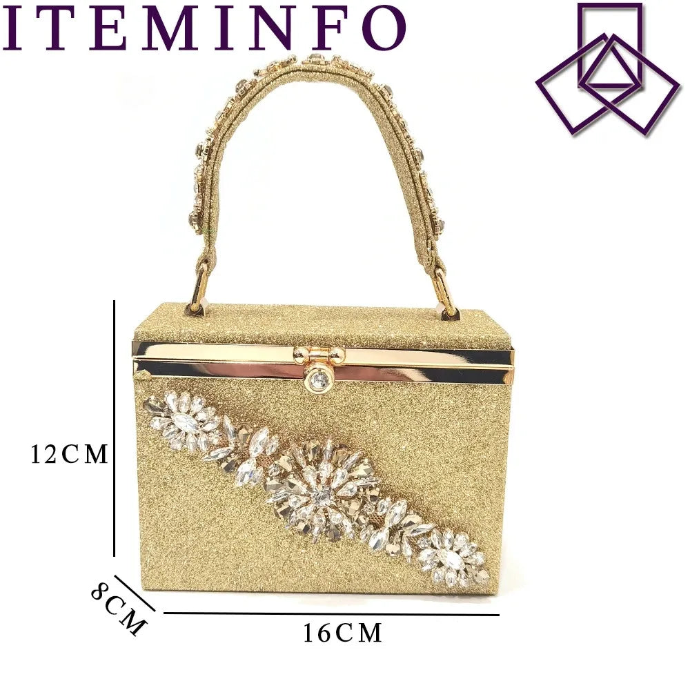 Spot Goods Red Color 2024 New Arrival Special Design Women Party Shoes Matching Bag Set For Luxury Wedding Party Women