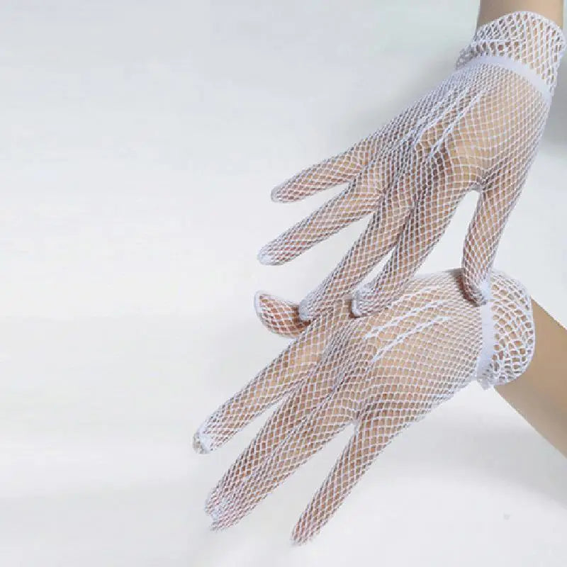 New Fashion Women Lace Party Sexy Gloves Full Finger Sunscreen Gloves Girl Mittens Gloves Wedding Dress Driving Accessory Gift