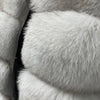 2025 MAOMAOKONG Natural Real Fox Fur Coat Women Winter Long Sleeve Luxury Raccoon Fur Jackets Thick Top Female Furry Coat Vest