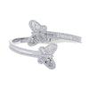 2025 New Iced Out Bling Opened Heart Flower Charm Bracelet AAA CZ Zircon Butterfly Bangle For Men Women Hip Hop Luxury Jewelry