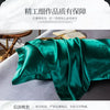 Nordic Satin Silk Bedding Set with Duvet Cover Bed Sheet Pillowcases Luxury Solid Single Double Couple Pillow Case Bedsheet