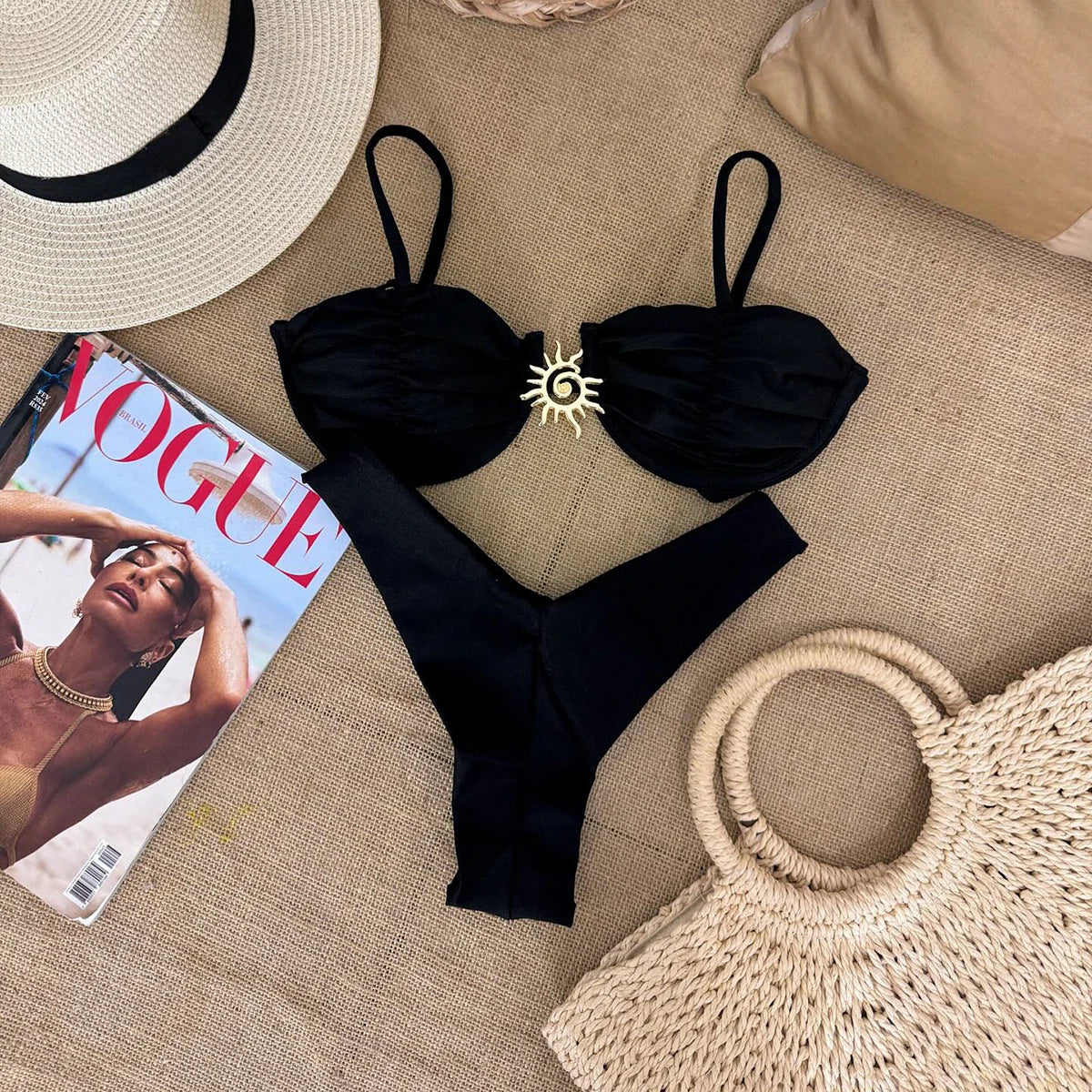 Push Up Bikinis 2025 Sexy Women Swimsuit Swimwear Female High Waist Bikini Set Biquini Bathing Suit Swimming Suits Beachwear