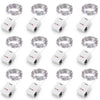 With battery 20 Pack String Fairy Lights Silver Copper Wire Battery Powered Decorations Lights For Wedding Party Christmas Decor