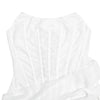Articat Sexy Strapless Bandage Double-layer Mesh Patchwork Dress Women Perspective Tight Flower Ribbon Vestidos Party Clubwear