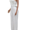 Sexy vintage rhinestone bodycon jumpsuit women 2025 summer Pants jumpsuits body birthday party club outfits bodysuit overalls HL