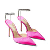 Luxury Crystal Sequined Women Pumps Elegant Thin High heels Spring Summer Fashion Chains Party Shoes Sexy Wedding Bridal Shoes