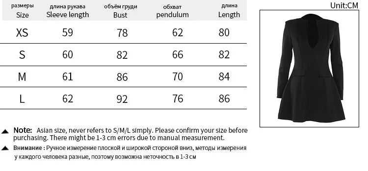 Sexy Fitted V-Neck Long-Sleeve Dress Elegant Solid Color High-Waist Pencil Skirt New Stylish Autumn/Winter Women's Banquet Dress