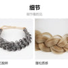 Synthetic Premium Adjustable Handmade Braided Elastic Band Hair Fashion Braiding Hair Headband Headwear For Women